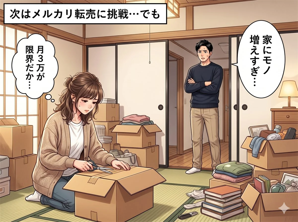 コマ8: メルカリ転売