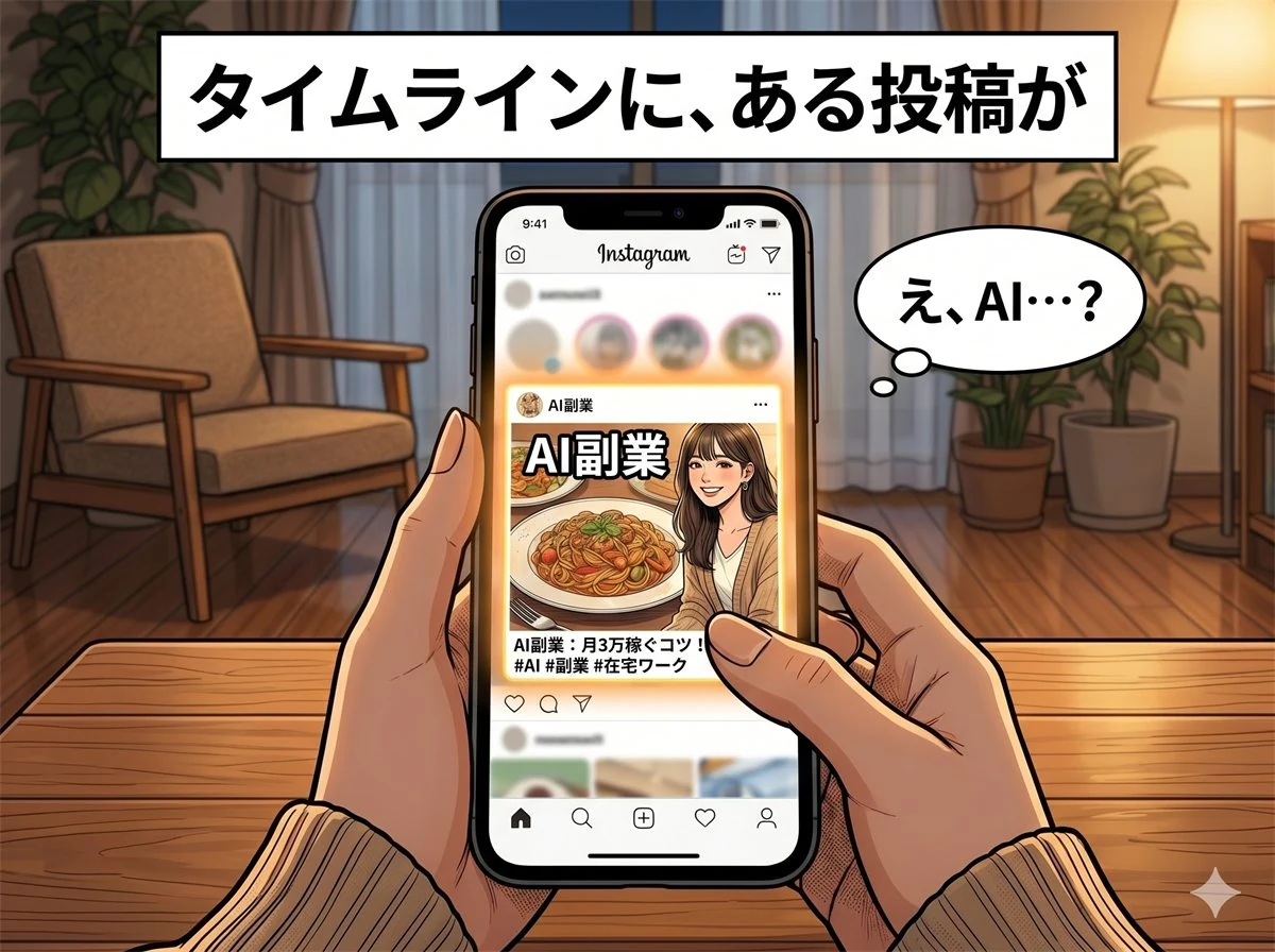 コマ12: 投稿発見