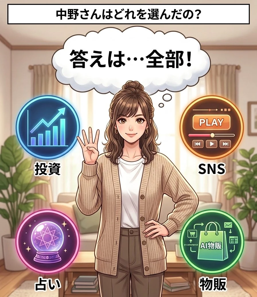 コマ16: 答えは…全部!