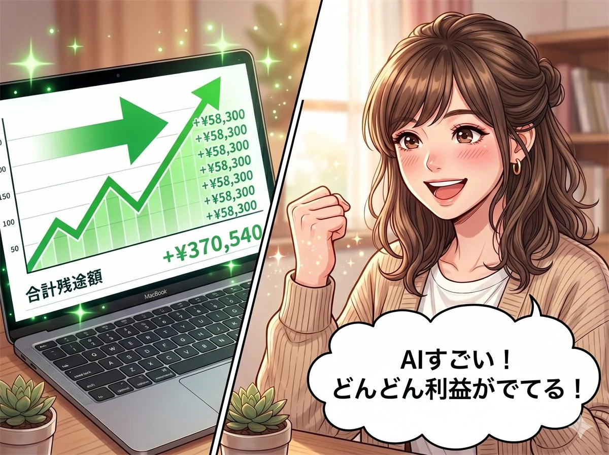 コマ17: 投資成功