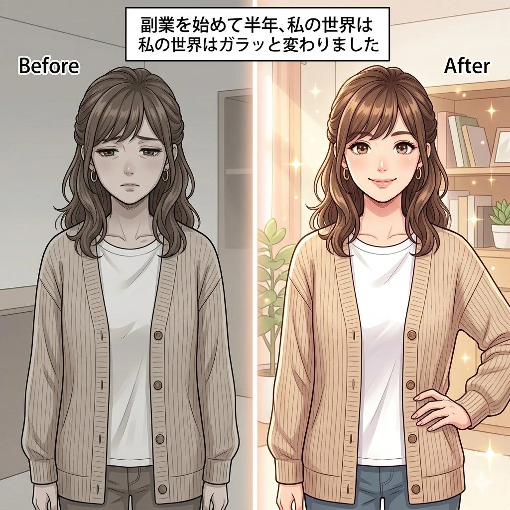 コマ21: Before/After比較